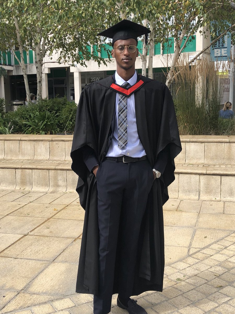 First class honours in Maths and Finance. So the next time I tell you something doesn’t add up, It doesn’t 🤷🏾‍♂️ #alhamdulillah #essexgraduation