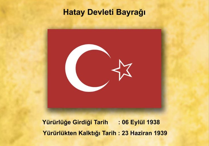 Nurullah Mısıroğlu on Twitter: "Hatay Devleti Bayrağı ve ...