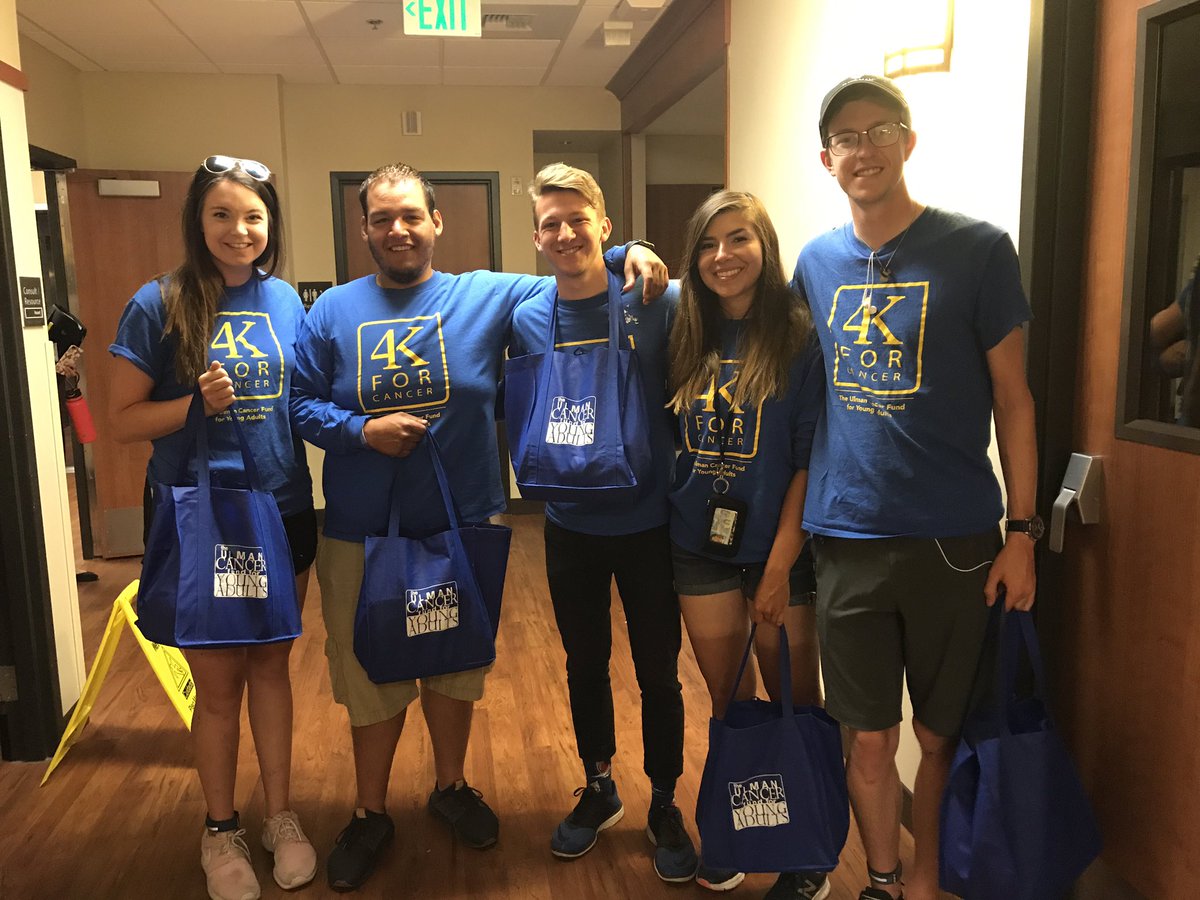 4KSeattle's tweet photo. Had an awesome time visiting patients at the Billings Clinic Hospital! Thanks @BillingsClinic for giving us the opportunity to make an impact in this community! #cancerchangeslives #sodowe https://t.co/oOkafKqWuc