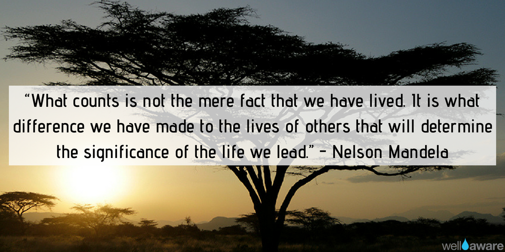 WellAwareWorld's tweet photo. Here’s to Nelson Mandela and to the power within us all to create change. #MandelaDay #FightforCleanWater
Photo by John Langford https://t.co/Ftz4ZkegmD