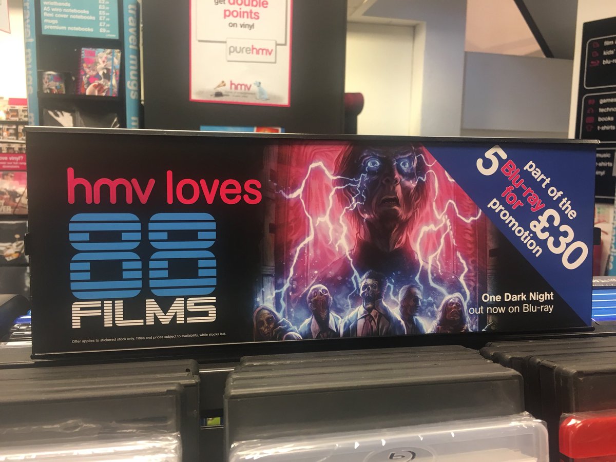 champdogfilms's tweet image. Still going strong in @hmvtweets its @Unhinged2017 featuring @beccahirani @lorenamandrea @LucyJaneQ Kate Lister @6446Shelley and @louisawarren and more! @88_Films