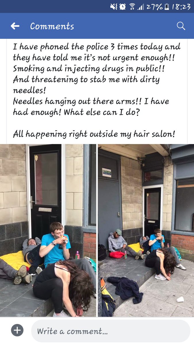 QueenDeejai's tweet photo. @lincspolice this was clasketgate today...needles hanging out of them,smoking their drugs thru cans! Me and my 10 year old were threatened as i left work at direct cars today by them too...but yet we are told this isn't an urgent matter 😡 when are you going to start helping us?? https://t.co/Dxg9OWulo8