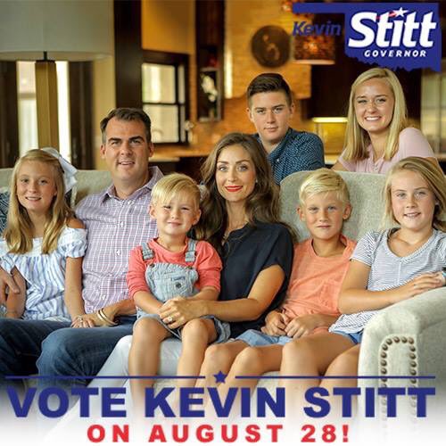RepJoshCockroft's tweet image. I believe @StittforGov is the turnaround Oklahoma desperately needs at this time. He has my full trust and support. I would love it if he could gain yours. I encourage every Republican to vote for Kevin Stitt in August 28th.