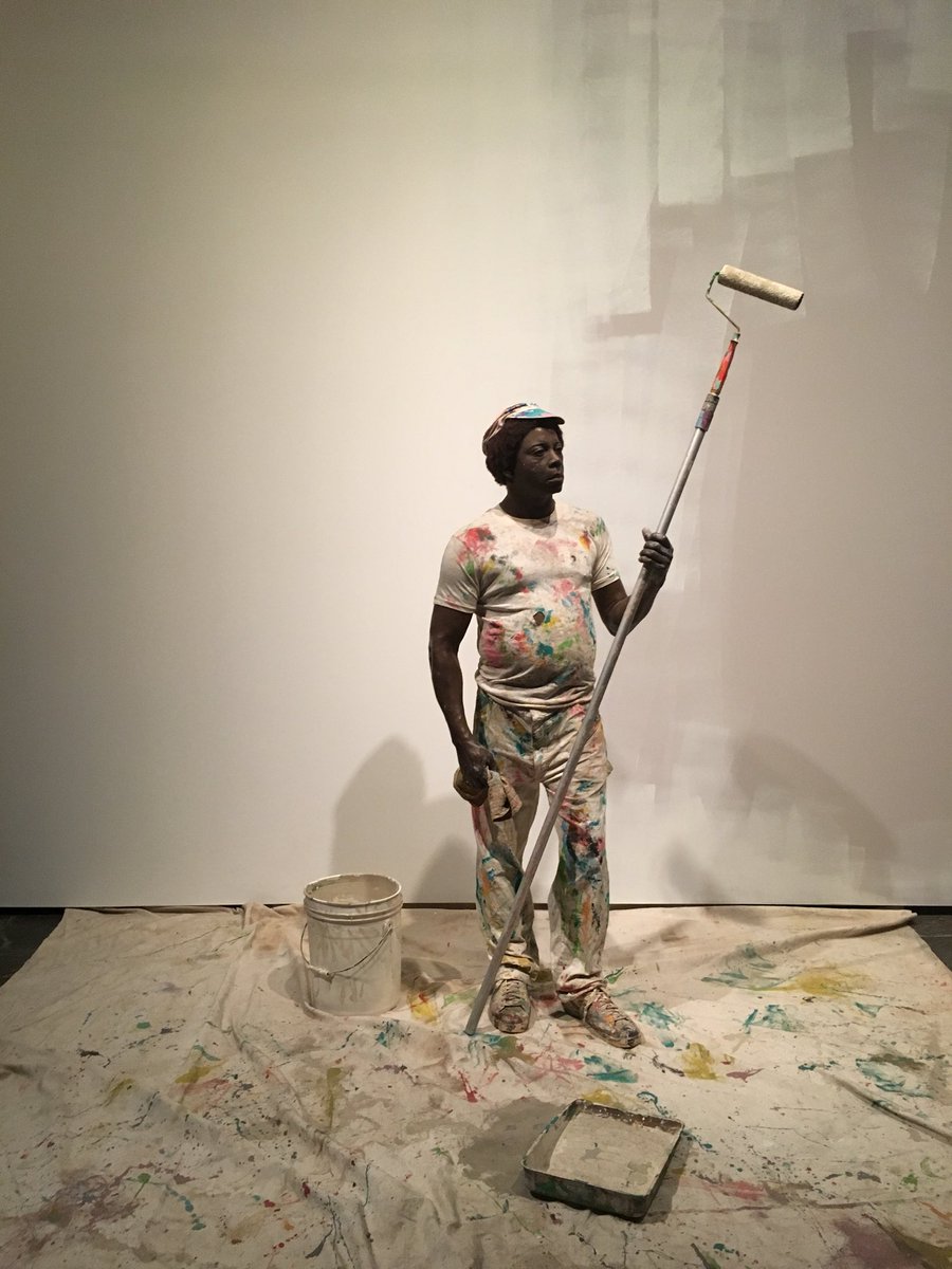 LeeannReam's tweet photo. From The Met Breuer’s current “Like Life” exhibition primarily featuring figurative sculpture.
#MetLikeLife https://t.co/P3S1CmmlOa