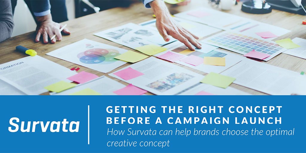 New Case Study - how a leading CPG company was able to conduct Ad Concept pretesting before a major campaign with the help of Survata - studio.survata.com/concept-testin…