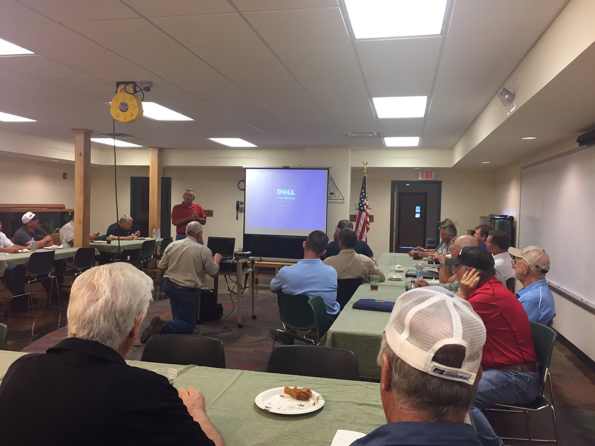 In Shannon Co meeting with landowners and leaders from around the state. Discussing feral hogs and the importance of eradication. #mofb #mdc