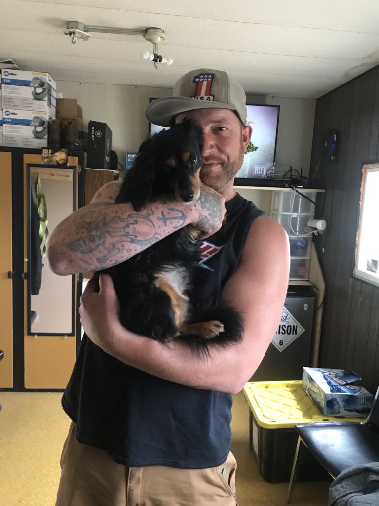 Rubi!!! My big tough mine dog