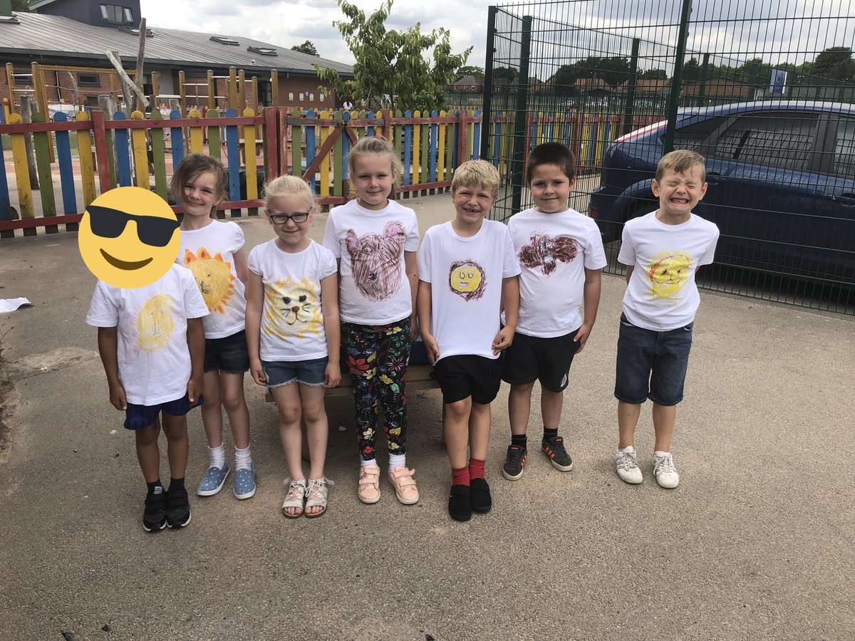 stgac1's tweet photo. We are wearing our fantastic animal t-shirts for our party that we designed, critiqued and created! @stgilesacad https://t.co/52KpuhFKZx