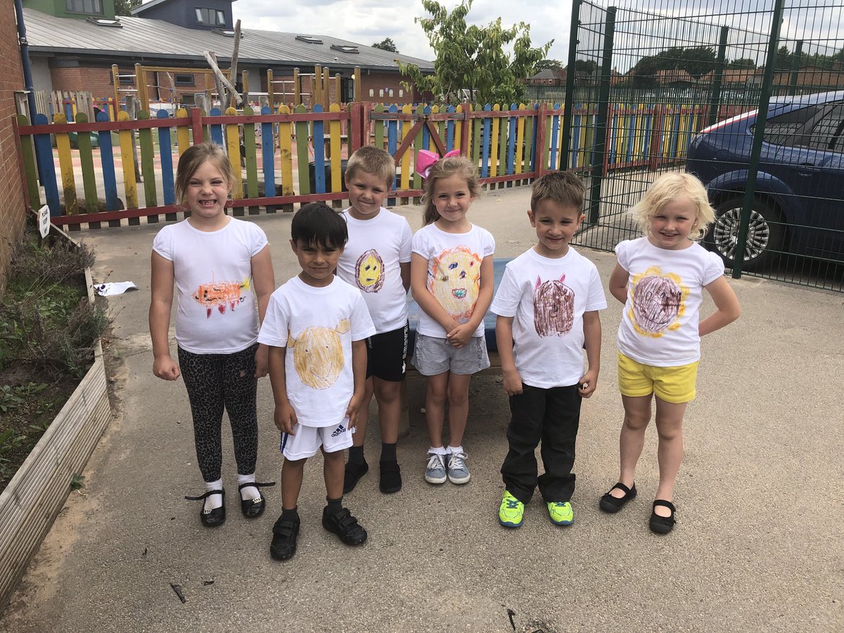 stgac1's tweet photo. We are wearing our fantastic animal t-shirts for our party that we designed, critiqued and created! @stgilesacad https://t.co/52KpuhFKZx