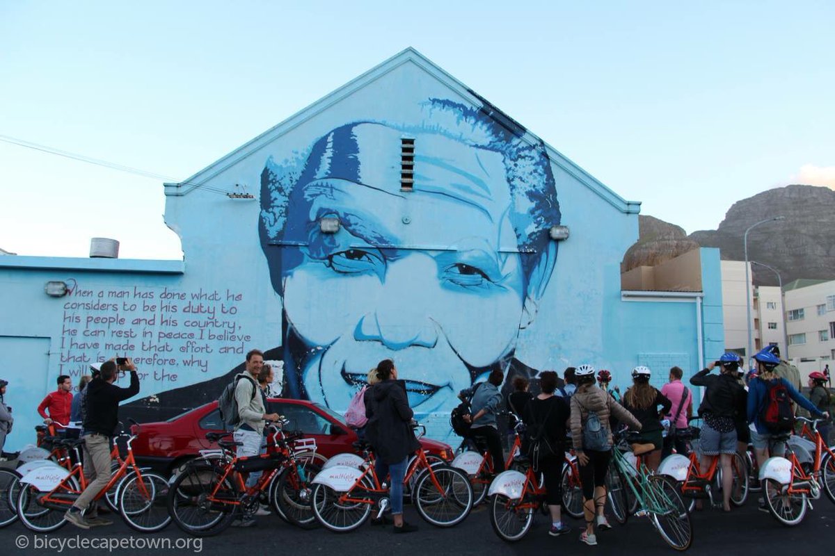 “The purpose of freedom is to create it for others.”- #NelsonMandela, 1979.  Remembering Madiba today. Let's keep his legacy alive by supporting initiatives that empower and connect people from across SA! #freedommachine #bicycleschanginglives #MadibaDay bicyclesouth.co.za/listing-catego…