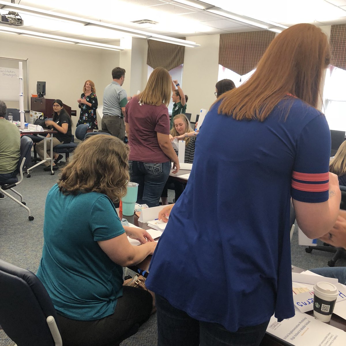 mr_n_casas's tweet photo. First day of Carnegie Implementation training! Teachers digging into strategies to increase student engagement. #FISDlearns #FriscoMath #FISDSecMath #LongLiveMath https://t.co/JJCCNoISXQ