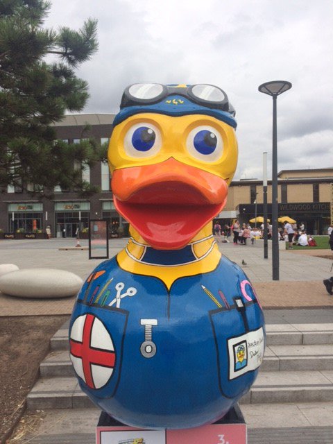 TelfordWrekin's tweet photo. Now we're in #Southwater - know anyone whose performance deserves a #duckselfie @Wellington_CC @MadeleyCC @LilleshallCC @ShifnalCC @stgeorgescc @AllscottSlogger @AlbrightonCC @bbctms ?
We're here until 17 Aug #outforaduck #goldenduck #Telford50 https://t.co/qIyLvriB05