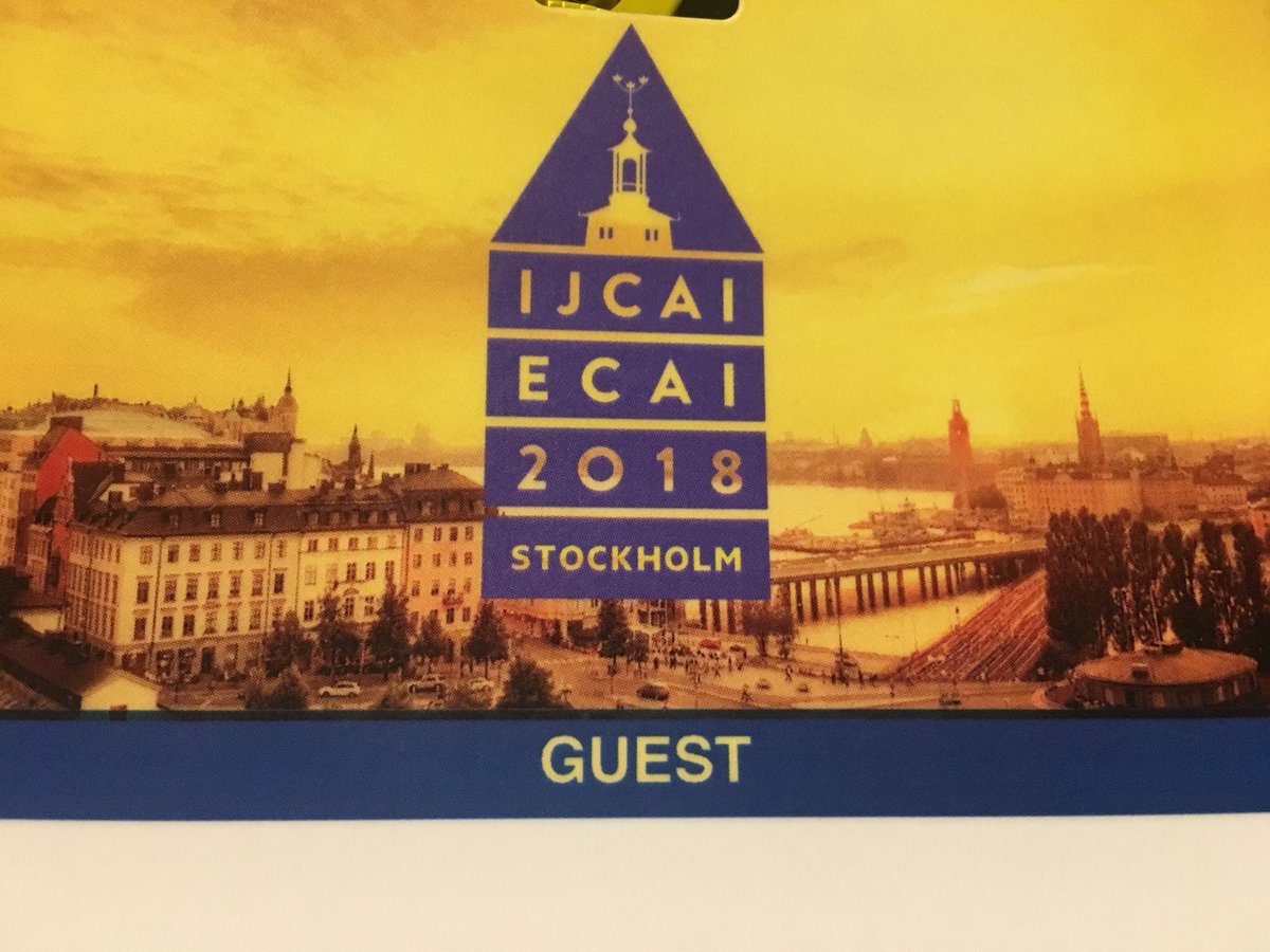 The world's largest AI conference @IJCAI_ECAI_18, 8000 participants in Stockholm. Great to listen to <a href="/tegmark/">Max Tegmark</a> and the panel ”The future of AI in Europe” Peter Eriksson <a href="/BarryOSullivan/">Prof. Barry O'Sullivan, MRIA</a> <a href="/tegmark/">Max Tegmark</a> <a href="/frossi_t/">Francesca Rossi</a> <a href="/KhalilRouhana/">Khalil Rouhana</a> <a href="/mortenirgens/">Morten Irgens</a> Bazmi Hussein. <a href="/FredrikHeintz/">Fredrik Heintz</a> #ai <a href="/Naringsdep/">Näringsdepartementet</a>