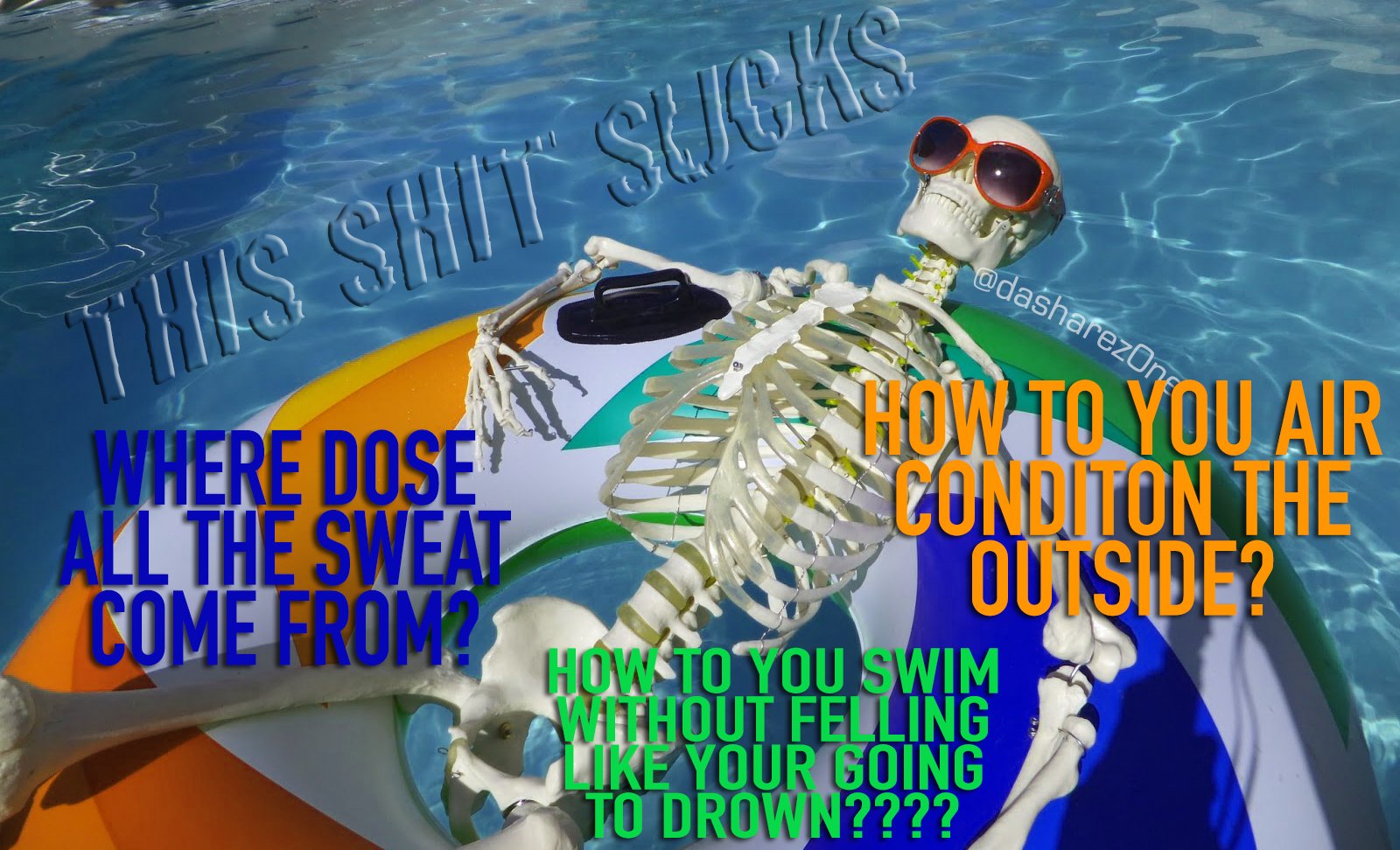 THIS SHYT SUCKS 9AM AND ITS ALREADY TO HOT - https://t.co/Qtp3PuUDXE