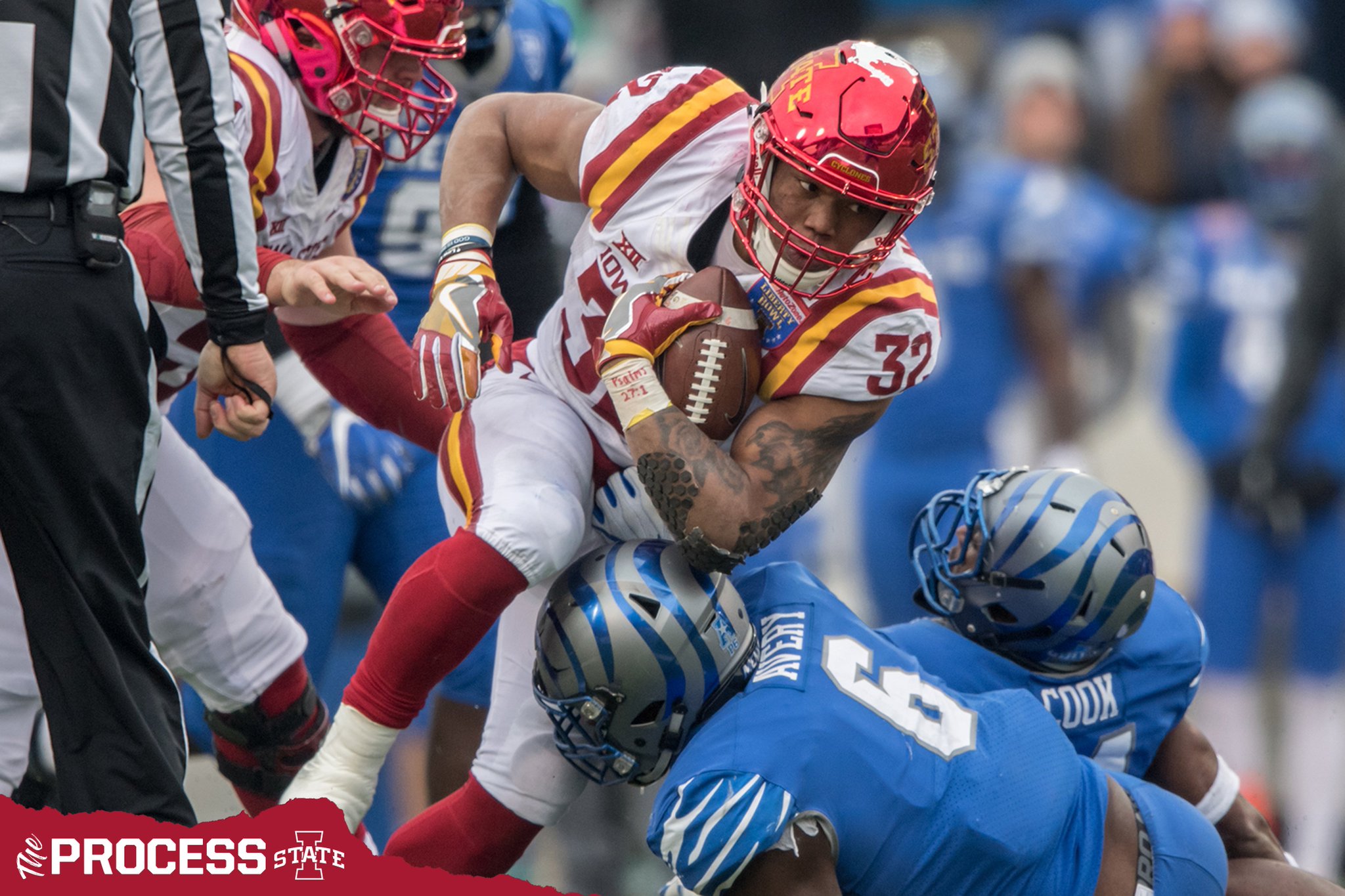 Cyclone Football on Twitter: "All-American RB @MontgomerDavid named to