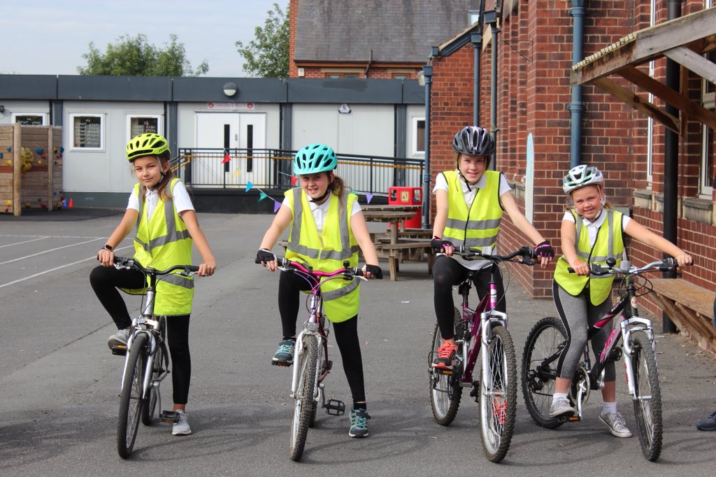 Well done to all our Y6 children who completed their level 1 and 2 bikeability training. <a href="/cyclenorthuk/">Cycle North UK</a>