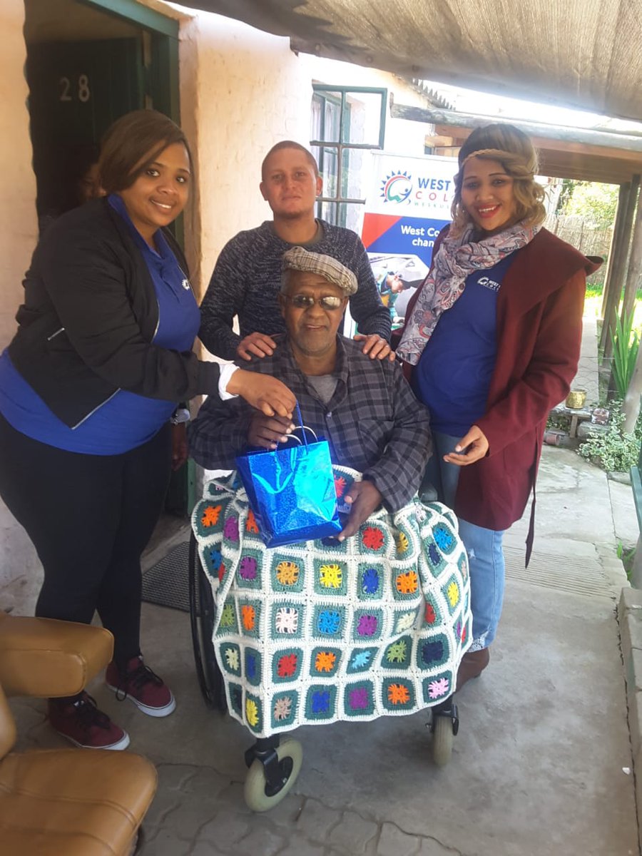 WestCoastCol's tweet photo. "To care for those who once cared for us is one of the highest honours" Tia Walker
Staff at our Citrusdal Campus decided to give back to the community by donating blankets & toiletries to the Elderly as part of their Mandela Day Celebrations #BeTheLegacy #WCCCares #MadibaForever https://t.co/d8b3vjSbmt