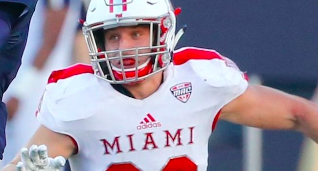 4 years ago, Brad Koenig passed on FCS partial scholarships for a walk-on spot with <a href="/MiamiOHFootball/">Miami Football</a>.

Now he's the best No. 38 in college football.

Here's why: hro.io/2GvRi5L