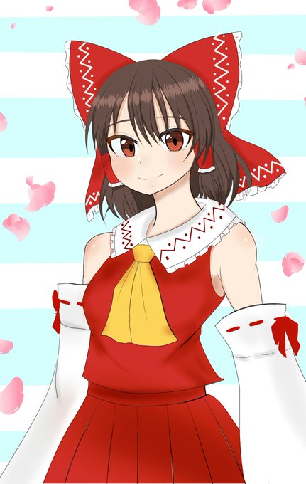 博麗霊夢のtwitterイラスト検索結果 古い順