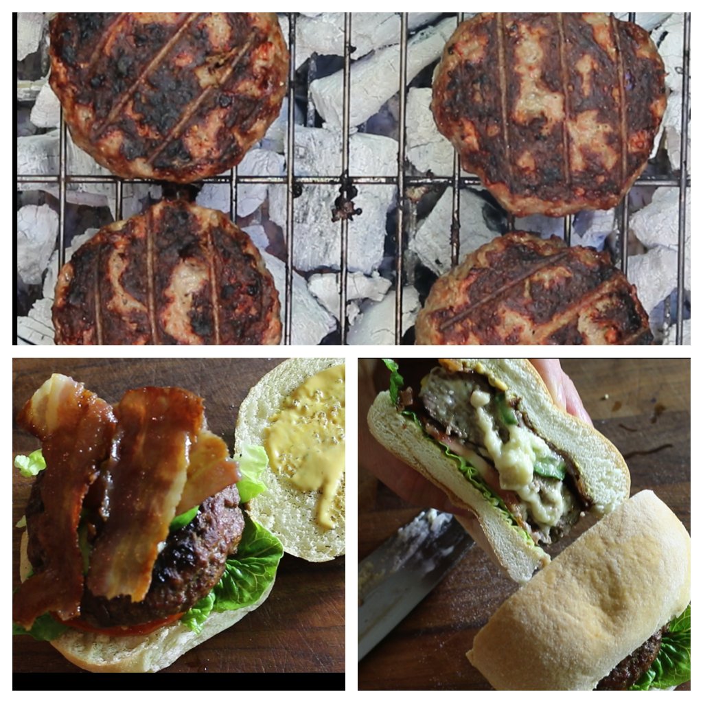 coeliac_chef's tweet photo. Who doesn't love a good dirty burger oozing flavour? Get this cheese bomb version on your BBQs this summer, it's a banger! Full recipe on YouTube link - https://t.co/FzbZ6Uxcz4 subscribe too ; ) #coeliacchef #glutenfree #bbq #summer #burger #glutenfreefood #foodporn #coeliacfood https://t.co/OMZoh9HFZK