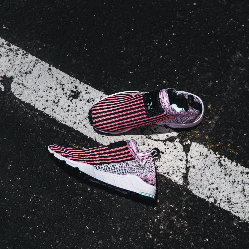 adidas eqt support sock rose