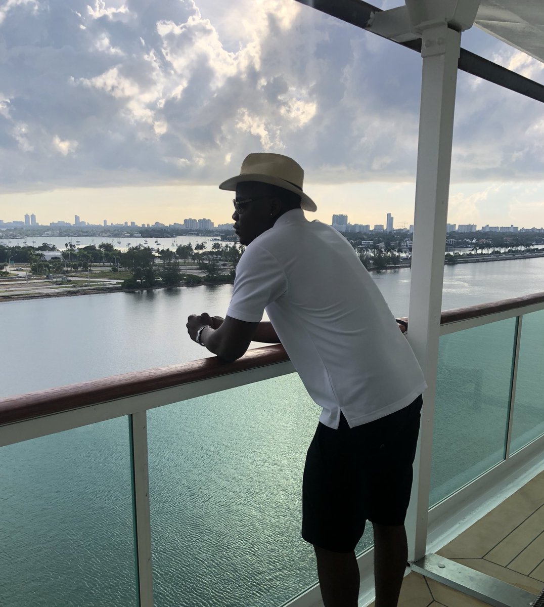 Samwizee's tweet photo. Things I used to wish hard &amp; pray for back then, I get bored doing them now. 
In life, most things happen with time, but we, as human, worry a lot. -Alaye Tubor 1962
#LifeAtSea 🌊🚢 #RoyalCaribbean #Summer18 #IamMyOB https://t.co/bcaAYFLC6D