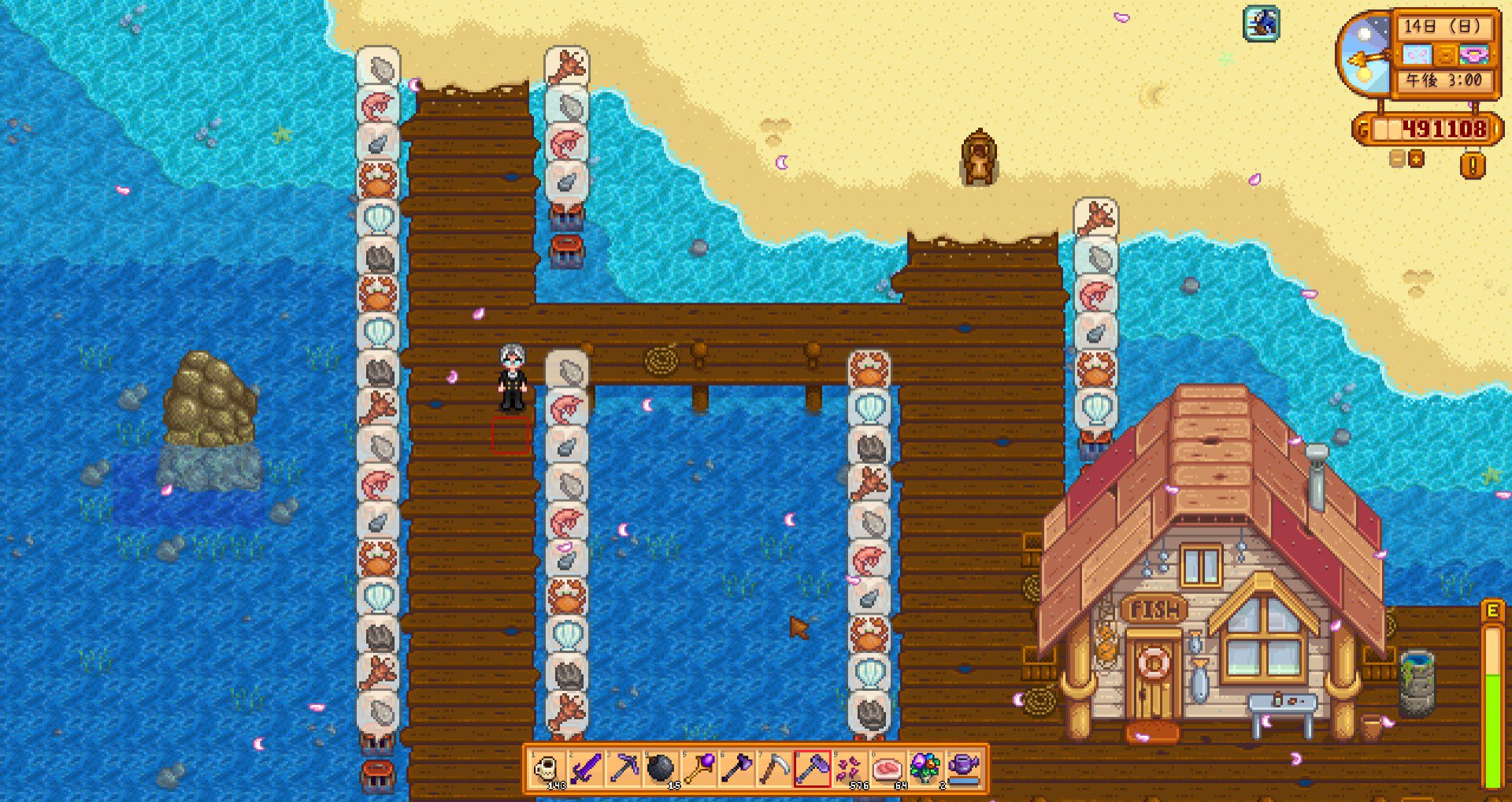 ジーリー No Twitter 今日も元気にカニかご漁 Stardewvalley スターデューバレー ジーリー No Twitter 今日も元気にカニかご漁 Stardewvalley スターデューバレー