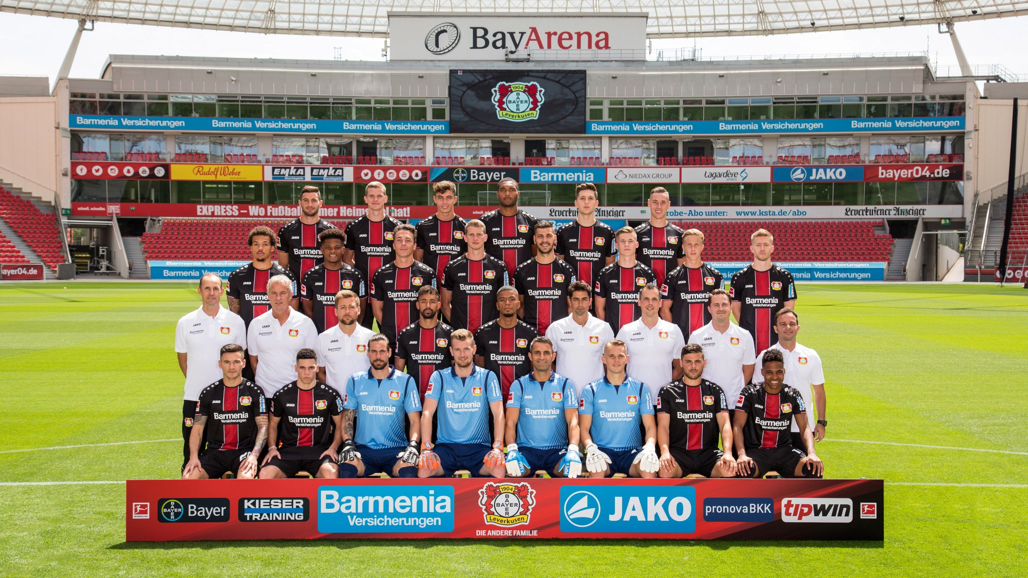 Bayer 04 Leverkusen on Twitter: "😍 Our first team photo of ...