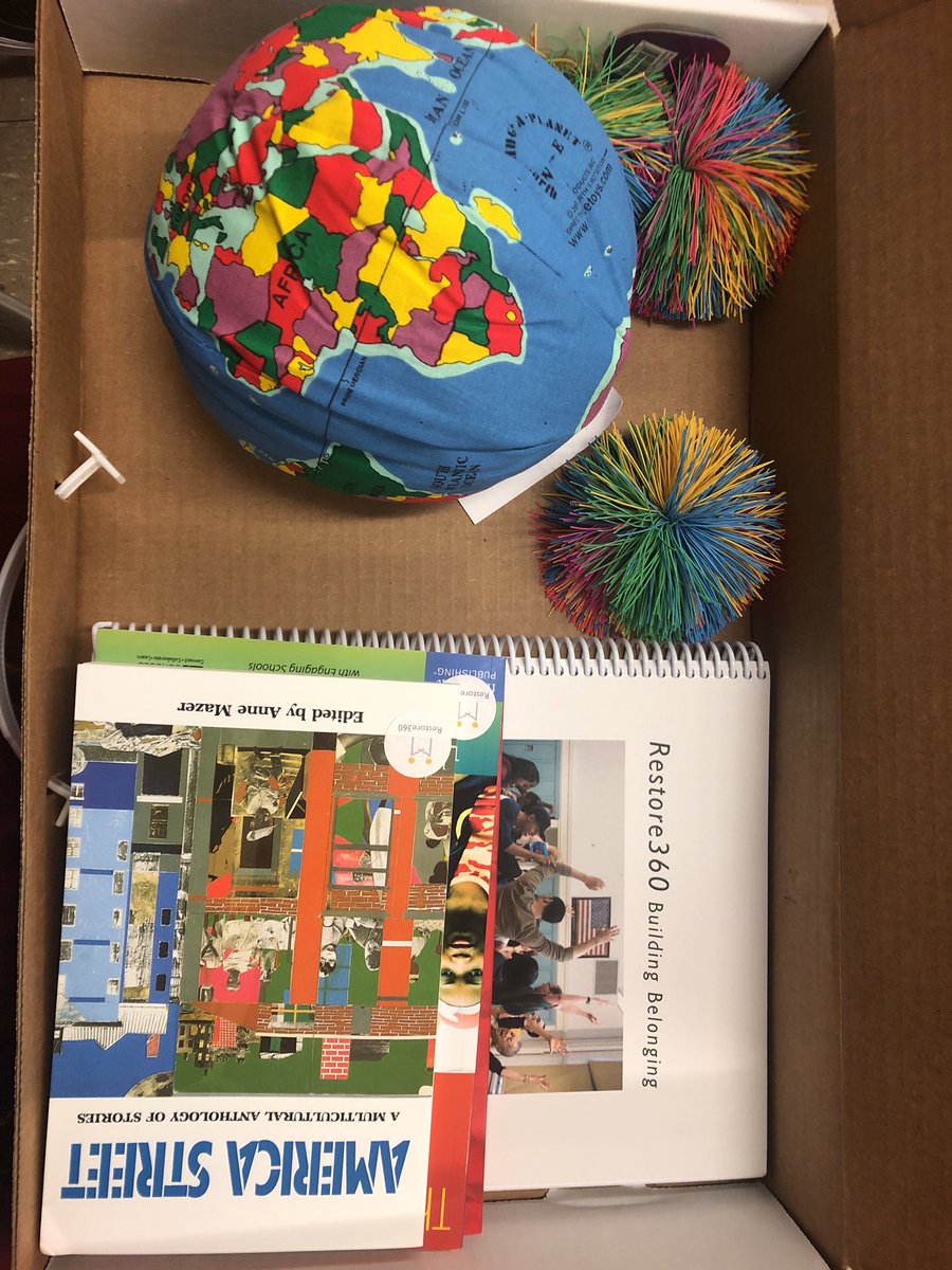 mathapprentice_'s tweet photo. This week's PD: #RestorativeCircles lead by #Restore360. Box of goodies always makes teachers happy. #TeacherSummer #ProfDev @NYCSchools https://t.co/EQ0guGjIcv