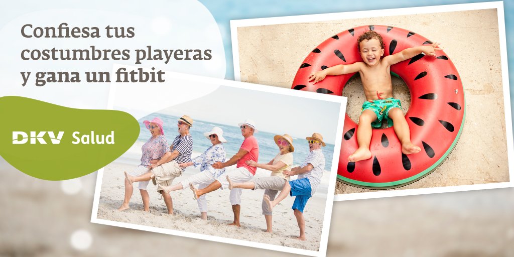 📢📢ATENCIÓN CONCURSO📢📢 Aún puedes contarnos lo que haces en la playa y llevarte un Fitbit.
¿Cómo? 
 🔁 ➡ tumbarte a la bartola
 ❤ ➡ ¡mover el cuerpo!