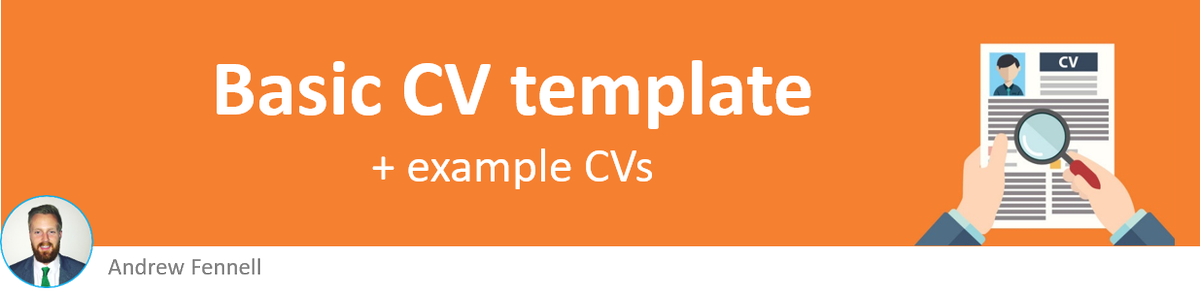 Pick up our basic CV template bit.ly/2zQU5IT
