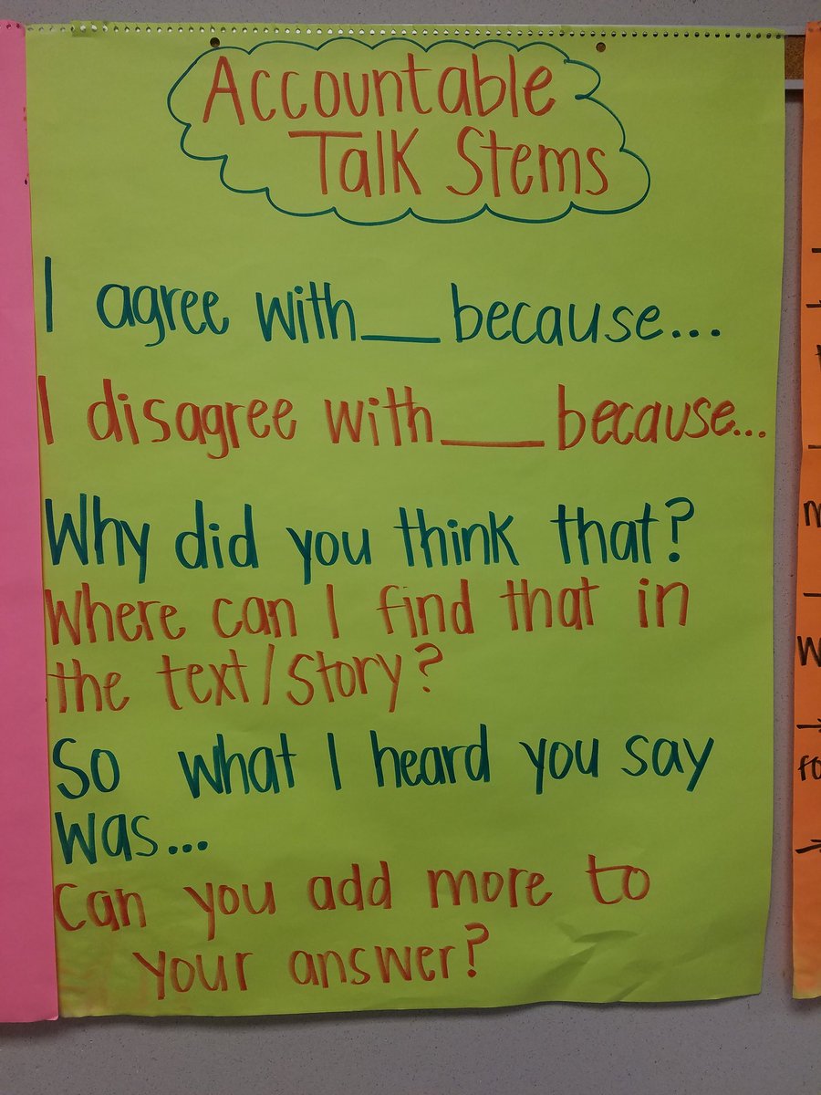 Learning more about accountable talk, love these accountable talk stems! <a href="/AldineISD/">Aldine ISD</a> @WilsonAISD