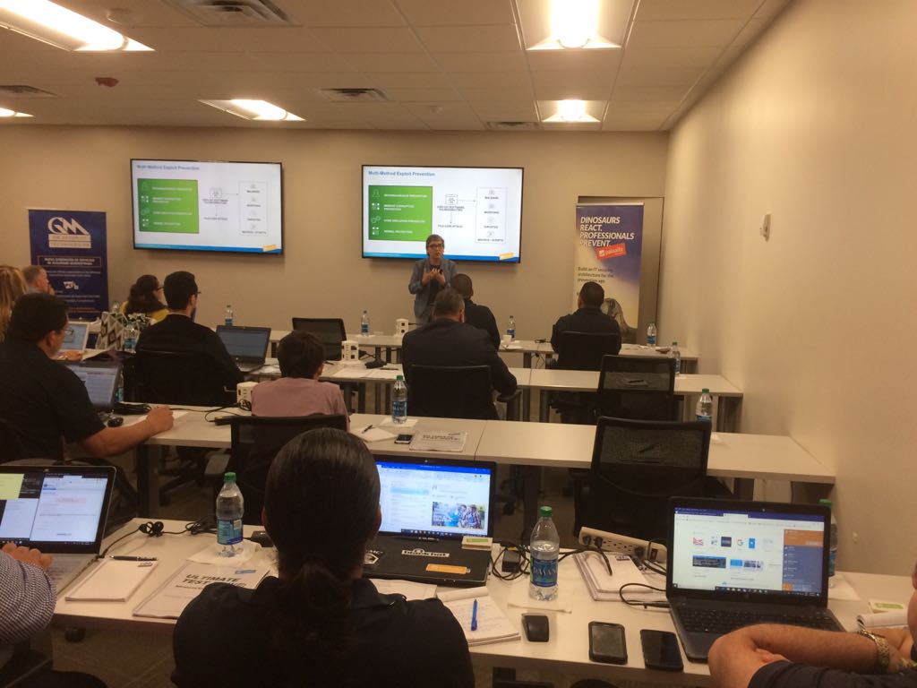 gmsectec's tweet image. Restoring visibility and control  over applications with @gmsectec  &amp;amp;  @PaloAltoNtwks Traps Advanced Endpoint Protection Test Drive technical workshop  #GMSTINFORM2018