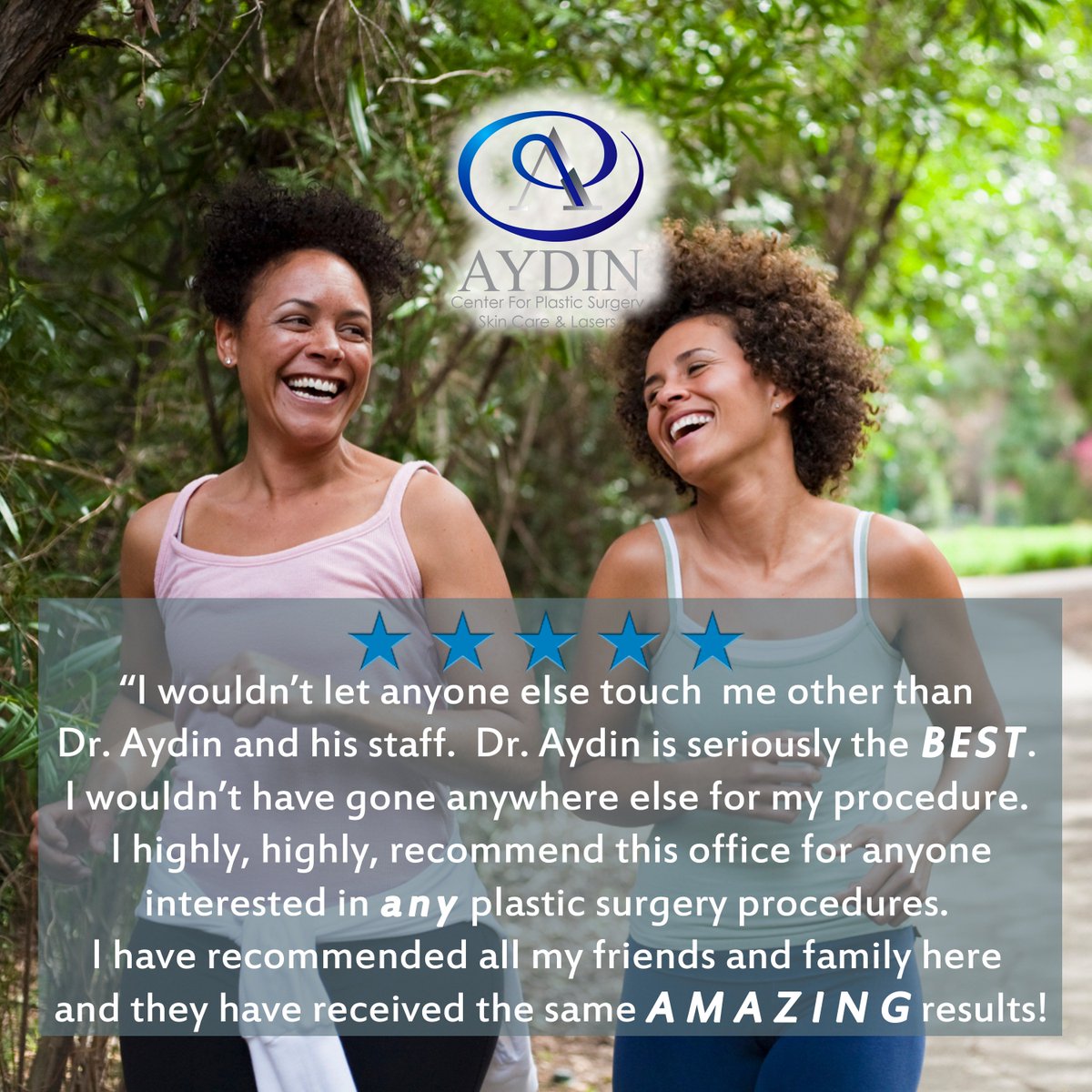 #BestSummerIn4Words 
Be Your Own [Kind of] Beautiful! -Aydin Plastic Surgery!