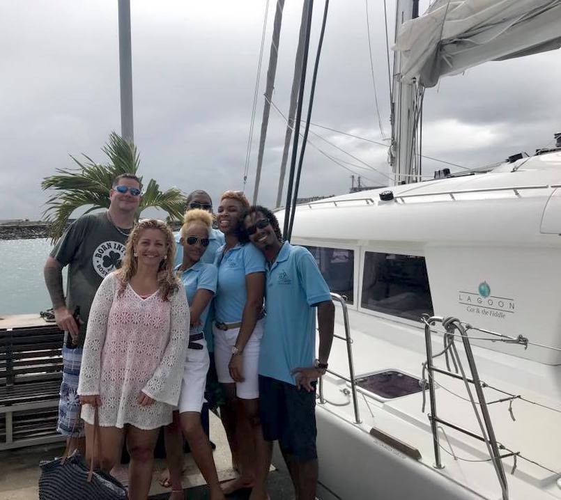 catfidbarbados's tweet photo. We’d like to thank Heather for sending us this lovely photo from her day aboard with us! We can’t wait to welcome you back soon! https://t.co/BJ1yFloXtz