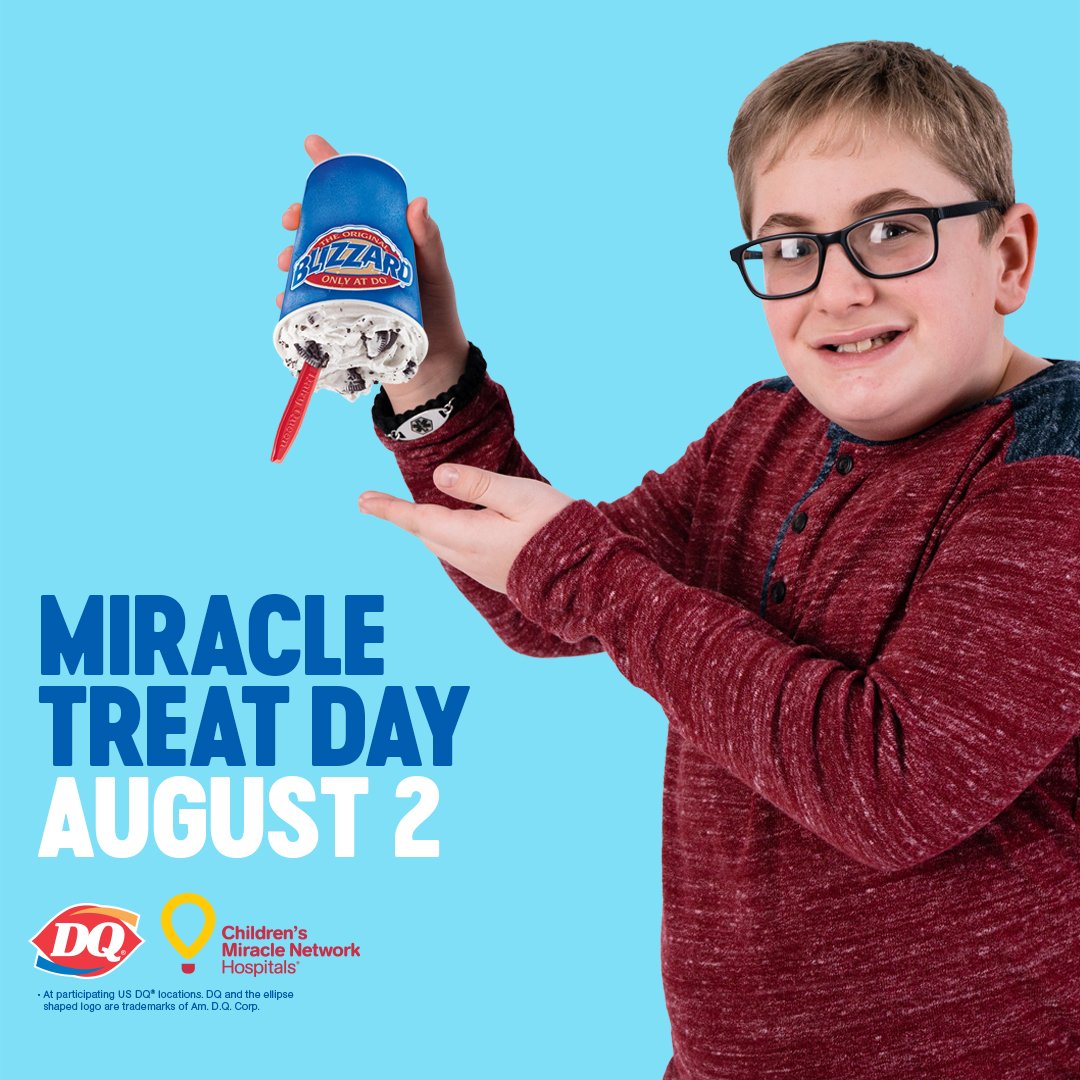 CMNHSETX's tweet photo. Today, your @DairyQueenTX red spoon becomes a symbol of hope. #MiracleTreatDay #SETXMiracles https://t.co/kIaDSHgsv7