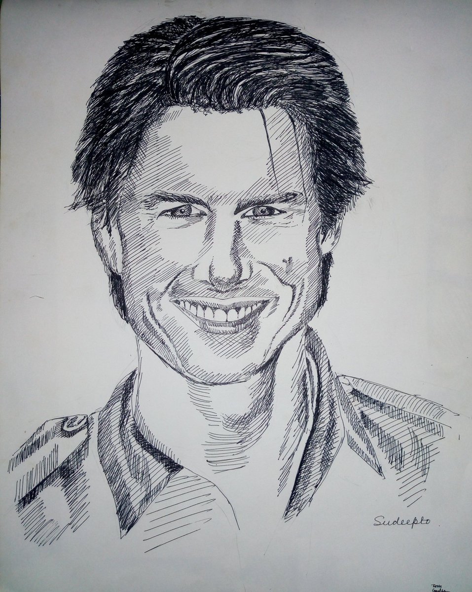 SudeeptoP's tweet photo. From a #fan for a #legend @TomCruise https://t.co/HBnaN8f0wT