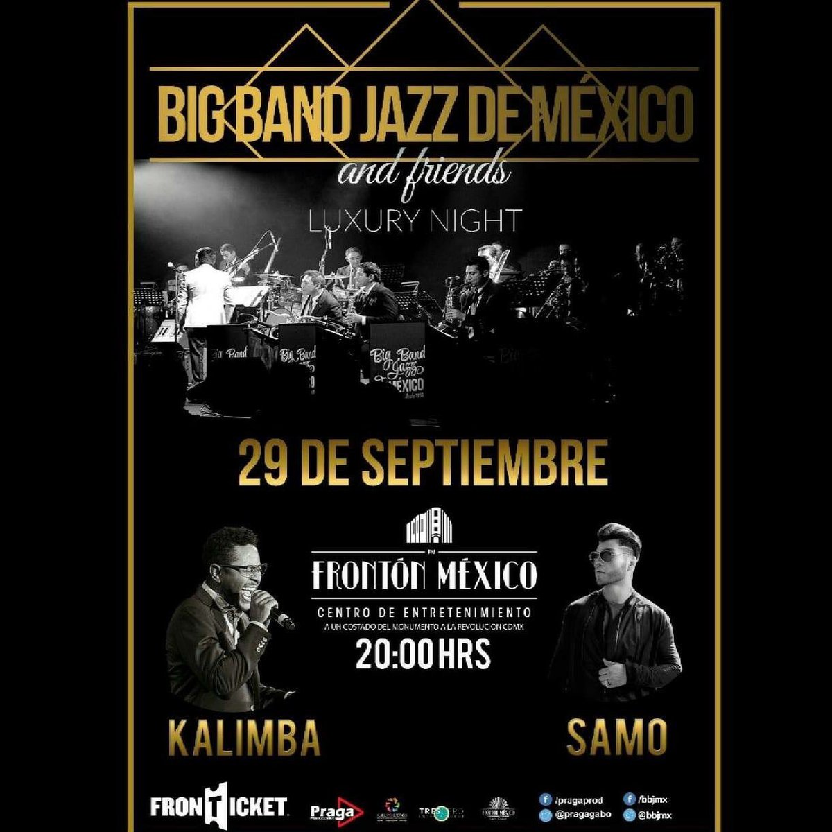 GabbsUribe's tweet photo. No te puedes perder esta noche mágica llena de Jazz los esperamos, boletos a la venta en FrontTicket o directo conmigo ! @KalimbaMX @SAMOALLSTAR @BigBandJazzMx #FrontTicket https://t.co/cn4ilggyIJ