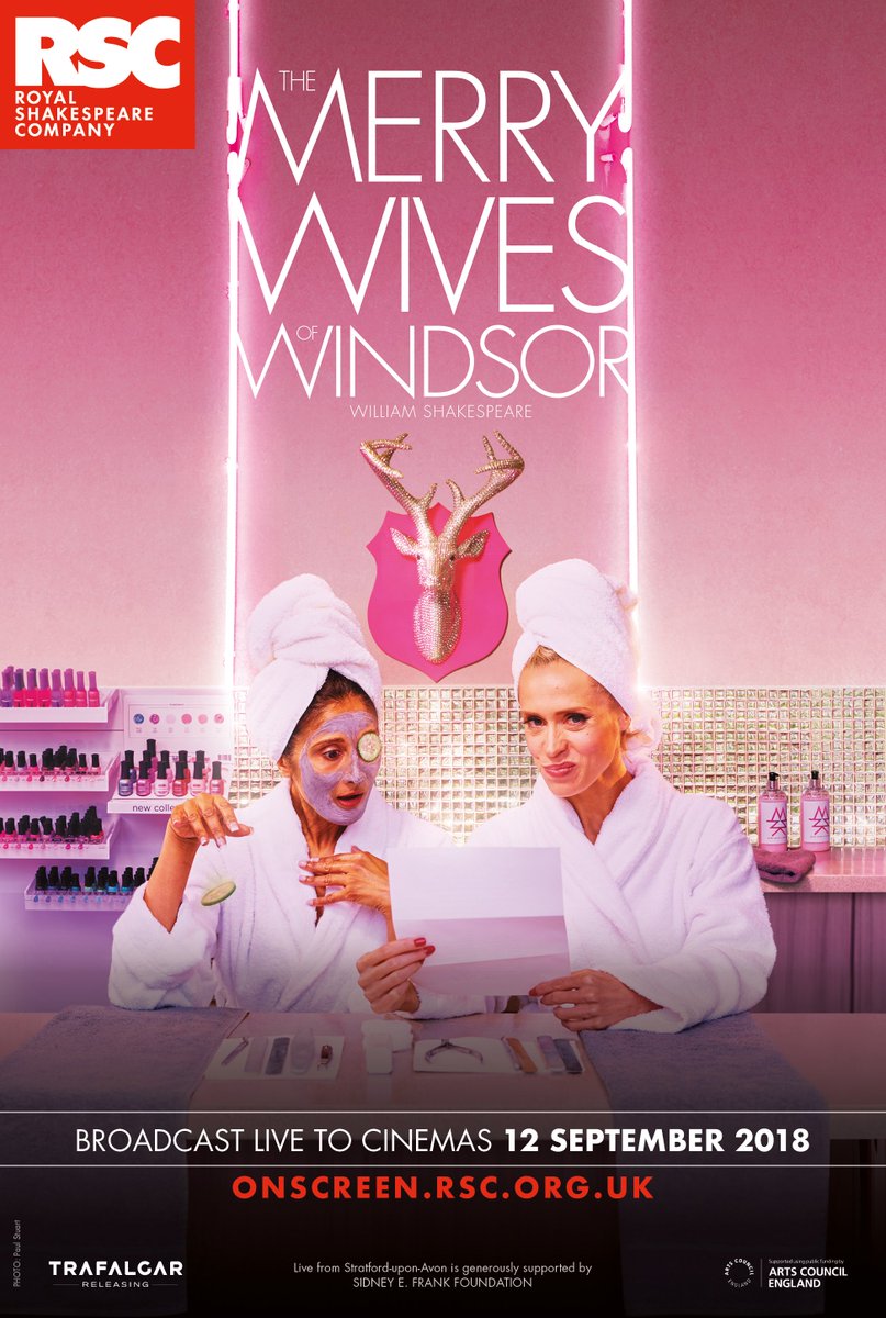 LakesideTheatre's tweet image. It might be super quiet around campus, but before summer is officially out, we've got another live screening!
#RSCLive #TheMerryWivesOfWindsor 
bit.ly/2Ib9FP1