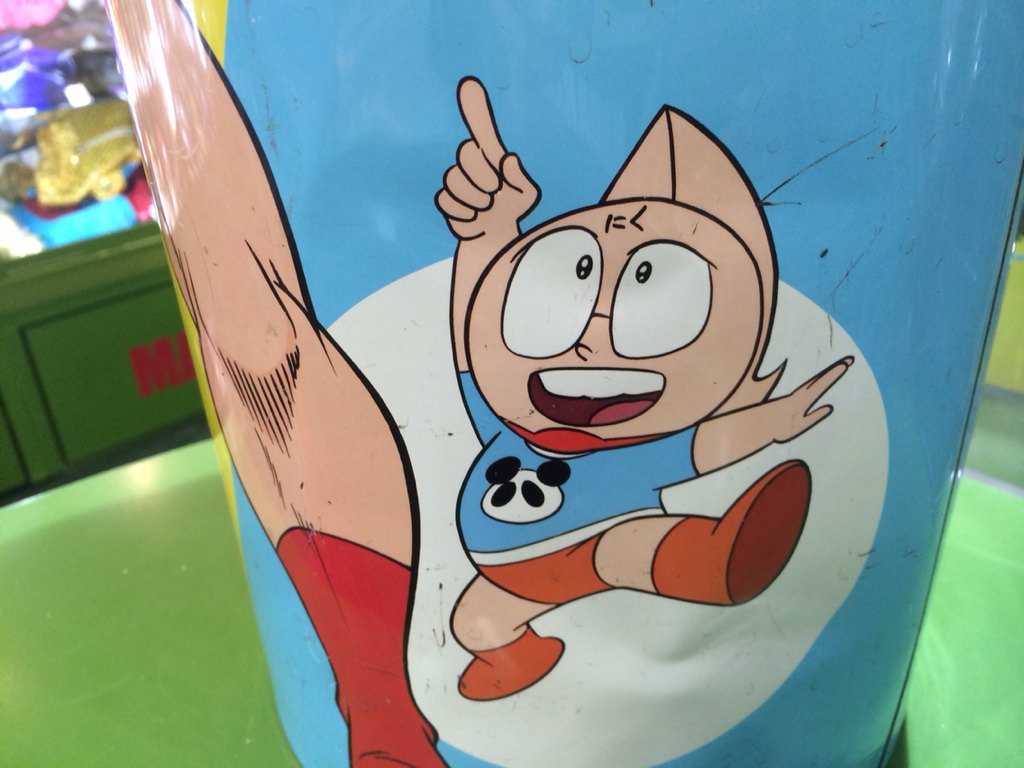 キン肉マン ゴミ箱的 バケツだよ〜☆傘立てにも最適なマッスルアイテム