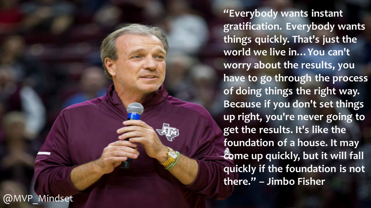MVP_Mindset's tweet image. Jimbo Fisher on what it takes to manage the pressure within the SEC #ProcessFocus #Culture #SECMediaDays #AggieNation