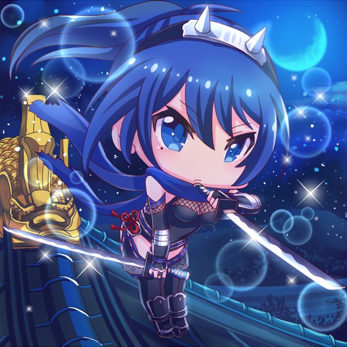 くノ一】ミサキちゃんを描きました🗡️✨ #東京ドールズファンアート