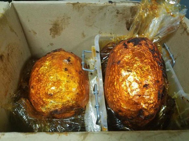 njdotcom's tweet photo. Big heroin stash disguised as cooked chicken didn't fly with JFK airport screeners https://t.co/6AIXHhLhNR https://t.co/JosPIgIbQz