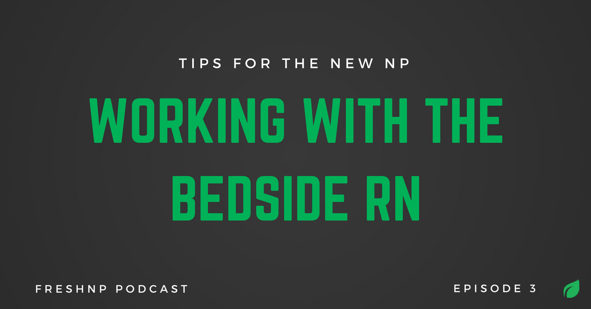 fresh_np's tweet photo. Tips for the New NP – Working With the Bedside RN | Ep. 3

Sean and Kati discuss the challenging transition from ICU nurse to ICU nurse practitioner, and how to work with bedside nurses as a newly licensed NP.  
https://t.co/QaPkZWMtlu https://t.co/SrrfyR4lc8