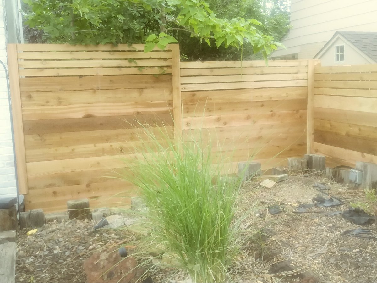 allaccessfence's tweet photo. Custom Horizontal cedar fence completed in Lakewood CO last week. Contact us for more photos or for a free estimate for your fence! https://t.co/5bG6bKYs4e We are on Houzz also https://t.co/jzlV3jsGNW https://t.co/BlCqwktUAL