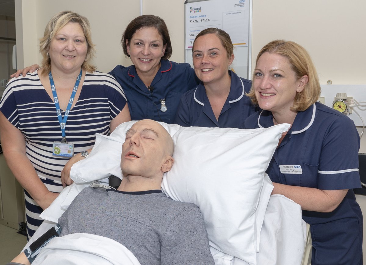 WorcsAcuteNHS's tweet photo. We've opened a new state-of-the-art simulation ward at Kidderminster Hospital.

The area has 4 (very life-like!) manikins designed for us, including airways, heart rates &amp; can be programmed for different exercises to help train staff!

Full story👇
https://t.co/VWvqNasNke https://t.co/6ccgU4rc9M