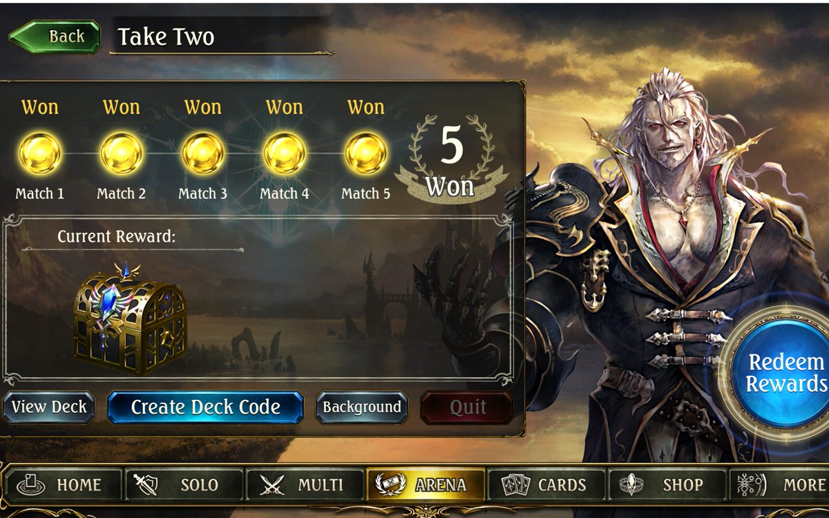 wow first time on here in awhile. gearing up for take two on the shadowverse open this weekend!