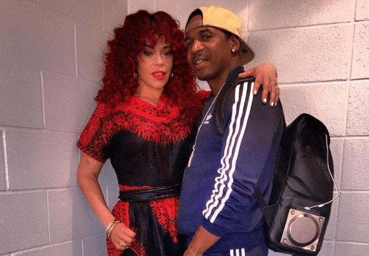 BoxBeautyco's tweet image. So Faith Evans and Stevie J are married now? apparently they filed for a marriage license yesterday... Just let that marinate.  Check out the clip of the bedroom scene for their upcoming single #AMinute bit.ly/2NYWuUU

#BadBoy #FaithEvans #StevieJ #LHH #LasVegas