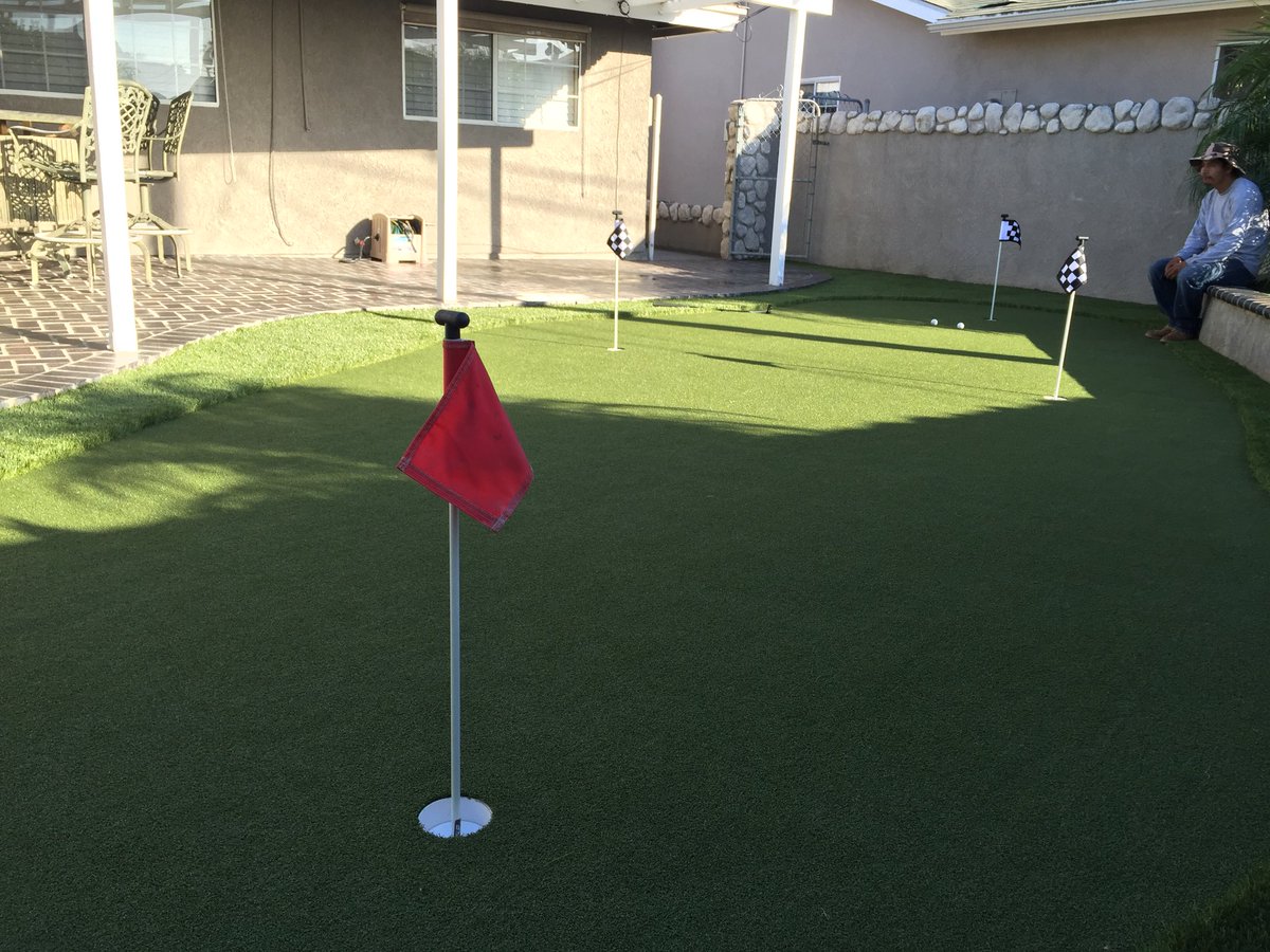 GreenForeverCA's tweet photo. Get your own Personal Putting Green for as low as $49.99 a month! Call today for a Free Estimate (833)TURF-NOW
No Money Down, 15 year Warranty, Most Jobs done in 1 day!!#greeenforeverca #savemoney #syntheticturf #puttinggreen #golf #wefinance #freeestimates #southerncalifornia https://t.co/dVmRsvpSfG
