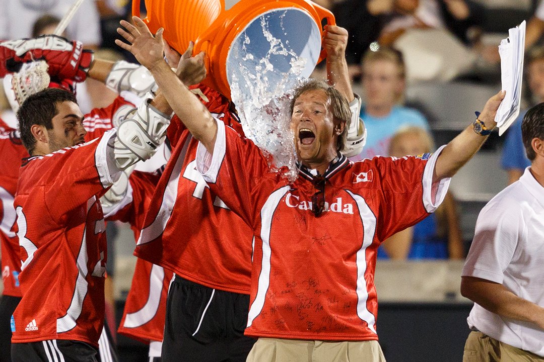 . <a href="/CanadaLacrosse/">Team Canada Lacrosse</a> Head Coach <a href="/CoachMearns/">Coach Randy Mearns</a> enjoying an off day before the semis <a href="/2018WorldLax/">FIL World Lacrosse Championships 2018</a> joins us on the podcast today. Watch for it 👀 @TSN1040 12 PM PT.